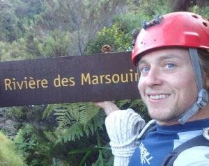 Julien guide tunnel de lave et canyoning à la Réunion